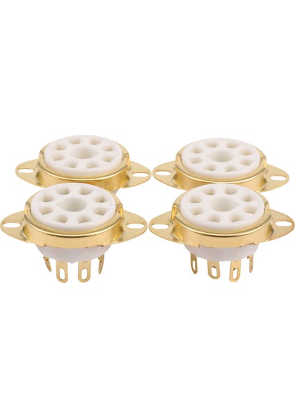 4pc 8 Pin Seramik Soket Tüp Üstü Vakum Sekizli Değeri KT88 EL34 6V6 6650 274B (Yurt Dışından)