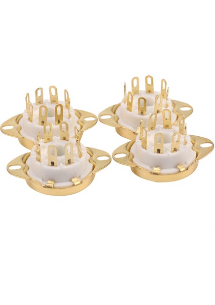 4pc 8 Pin Seramik Soket Tüp Üstü Vakum Sekizli Değeri KT88 EL34 6V6 6650 274B (Yurt Dışından) fiyatları