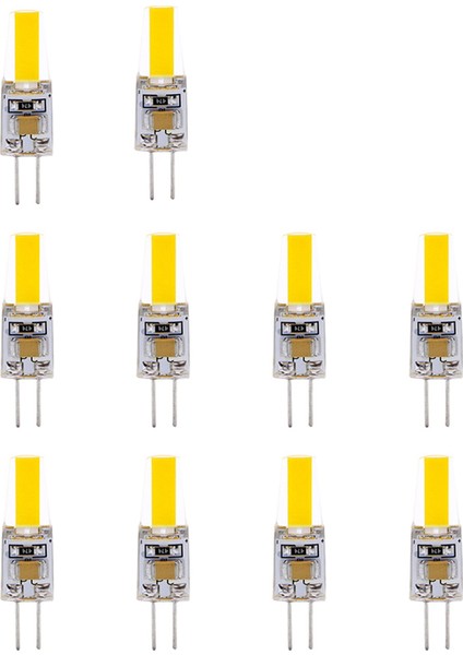 10 Adet Mini G4 LED Cob Lamba 3W Ampul Mum Işıkları Avize Spot Işığı Için 30W 40W Halojen Değiştirin, AC220V Sıcak Beyaz (Yurt Dışından)