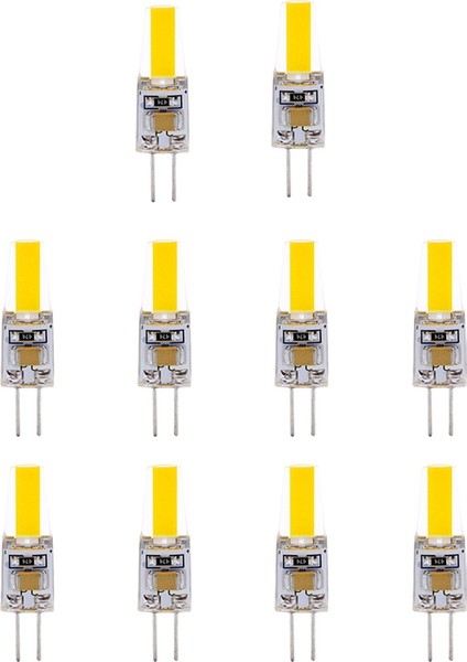 10 Adet Mini G4 LED Cob Lamba 3W Ampul Mum Işıkları Avize Spot Işığı Için 30W 40W Halojen Değiştirin, AC220V Sıcak Beyaz (Yurt Dışından)