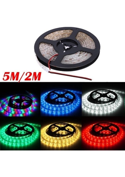 LED Bant Beyaz Taban 5m 300 LED 2835 Yumuşak Işık Şeridi LED Işık Şeridi Monokrom 12V Beyaz (Yurt Dışından) fiyatları