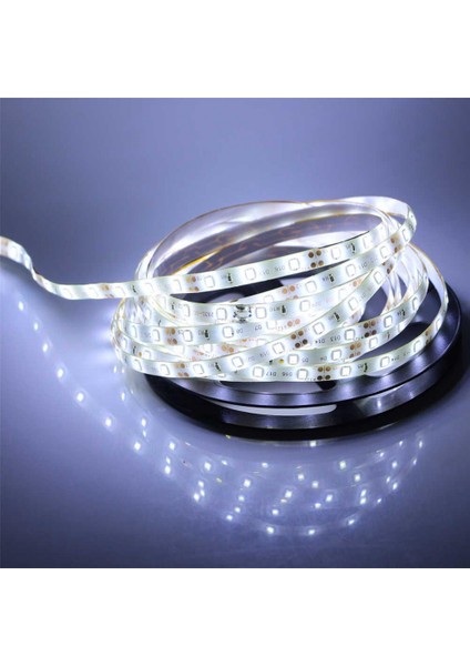 LED Bant Beyaz Taban 5m 300 LED 2835 Yumuşak Işık Şeridi LED Işık Şeridi Monokrom 12V Beyaz (Yurt Dışından) indirimleri