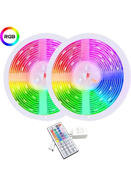 2835 Rgb Işık Şeridi 10M Esnek LED Işık Şeridi 44 Tuşlu Uzaktan Kumanda + Sevgililer Günü Yatak Odası Için Kumanda (Yurt Dışından) fiyatları