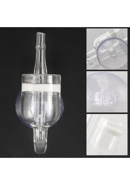 Akvaryum Balık Tankı Co2 Difüzör Karbondioksit Reaktörü Seramik Diskli + 2 Suckers (Yurt Dışından)