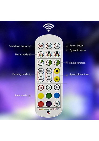 Bluetooth Uzaktan Renk Değiştiren LED Işık Şeritleri Rgb App Kontrolü Yatak Odası Dekoru Için Müzik Senkronizasyonu, 32.8ft / 10M-EU Tak (Yurt Dışından) modelleri