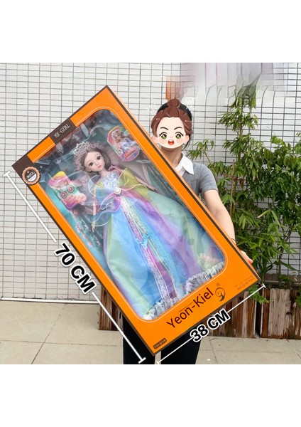 Barbie Bebek Simülasyon Prenses Bebek Seti (Yurt Dışından)