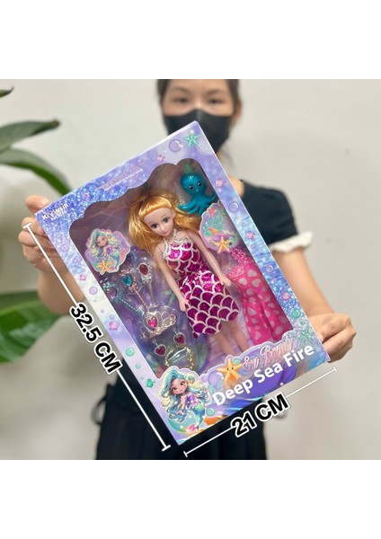 Barbie Bebek Simülasyon Prenses Bebek Seti (Yurt Dışından)
