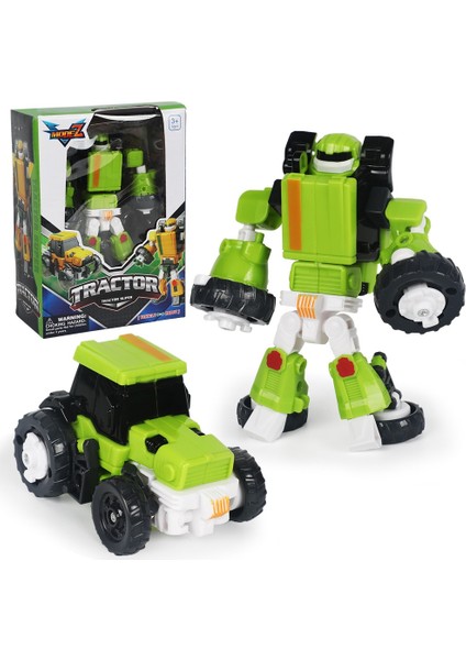 Çocuk Dönüştüren Robot Modeli Çizgi Film Oyuncakları Eğitici Erkek (Yurt Dışından)