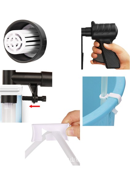 No.1 Tarzı Akvaryum Balık Tankı Su Değişim Pompası Akvaryum Temizleme Aracı Su Değiştirici Çakıl Temizleyici Sifon Filtre Pompası El Kitabı (Yurt Dışından) fırsatları