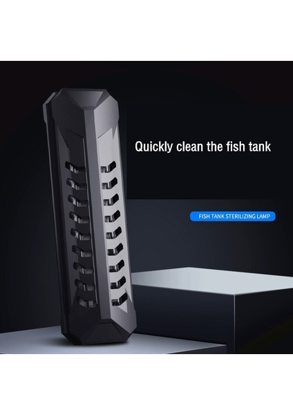 No.12 Tarzı Zamanlayıcı Ile Us Fiş Akvaryum Temizleme Işığı Yeşil Yosun Temizleyici Su Arıtıcı Lamba - Balık Tankı Için Uv Sterilizatör Lamba (Yurt Dışından)