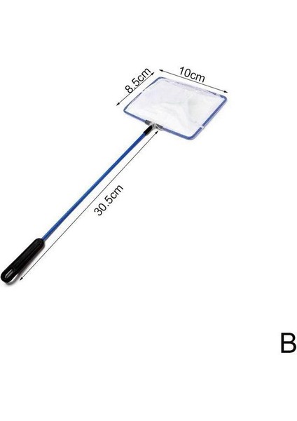 10X8.5CM Tarzı Metal Çerçeveli Akvaryum Japon Balığı Balık Ağı 8.5X6CM (Yurt Dışından)