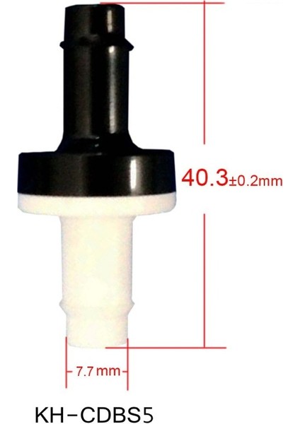 3-8 Inç Tarzı Plastik Diafragma Geri Dönüşsüz Vana Sıvı Hava Tek Yönlü Vana Dgozone (Yurt Dışından) indirimleri