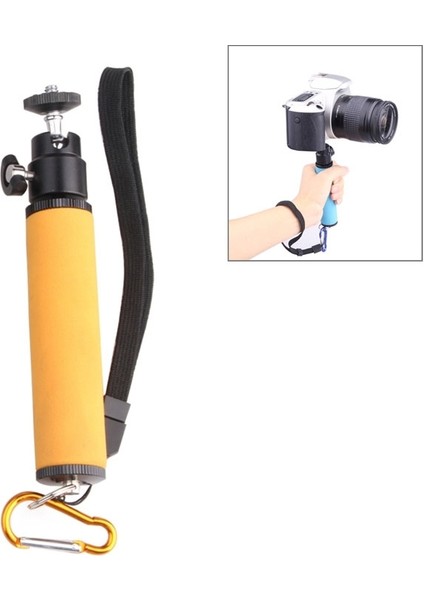Flash Light Tutucu Sünger Steadicam Monopod (Orange) (Yurt Dışından)