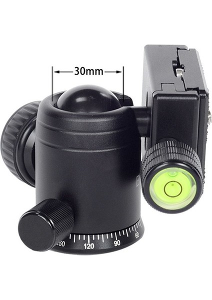 360 Derece Döner Kafa 30MM Top Kafa Tripod (Yurt Dışından)