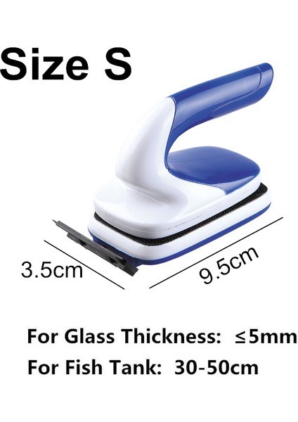 Gri Tarzı M Beden Yüzen Akvaryum Manyetik Fırça Temizleyici Balık Tankı Pencere Mıknatıslar Yosun Temizleyici Temizlik Aracı Akvaryum Aksesuarları (Yurt Dışından)