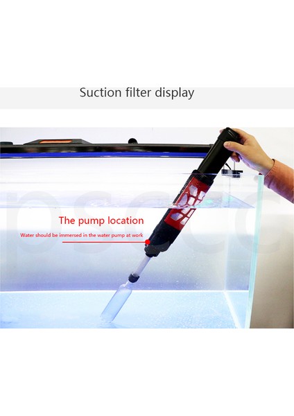 BY28 Stili 1 Ünite Verimli Elektrikli Akvaryum Su Değiştirme Pompası Temizlik Aracı Su Değiştirici Çakıl Temizleyici Sifon Balık Tankı Su Filtre Pompası (Yurt Dışından) fırsatları