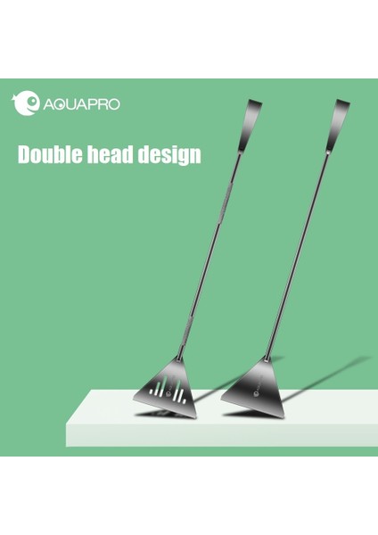 Normal Veriosn Stili Akvaryum Profesyonel Düz Kum Kürek 39 cm Taban Yatağı Düzenleyici Temizlik Araçları Paslanmaz Çelik Balık Tankı Bitkileri Sualtı Ada (Yurt Dışından) fiyatları