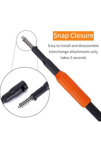 52CM Sabit Uzunluk Stili 6 Fonksiyonlu Temizlik Fırça Seti Uzatılabilir Uzun Saplı Temizlik Aracı Balık Tankı Fırçası Temizlik Akvaryum Aksesuarları (Yurt Dışından) indirimleri