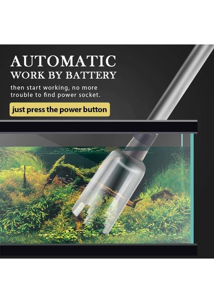 1 Adet Tarzı Akvaryum Balık Tankı Boru Vakum Emme Filtresi Atık Çıkarıcı Çakıl Temizleyici Aracı Elektrikli Su Değişim Pompası (Yurt Dışından) fırsatları