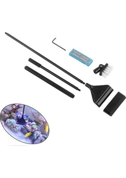Q1 55CM Stili Nicrew Alüminyum-Magnezyum Alaşım Yosun Temizleyici Fırça Paslanmaz Çelik Bıçaklı Akvaryum Balık Mercan Bitki Tankı Için (Yurt Dışından) modelleri