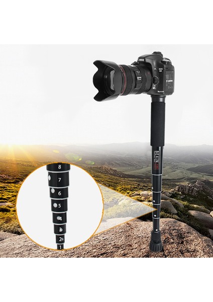 Bexın P308C Dslr Kamera Monopod (Black) (Yurt Dışından)