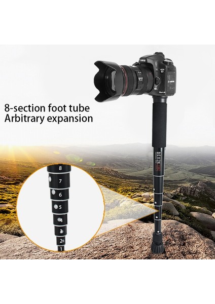 Bexın P308C Dslr Kamera Monopod (Black) (Yurt Dışından)
