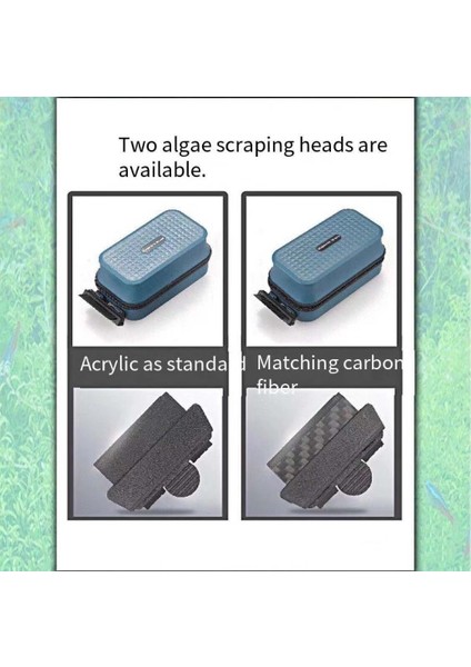 Fiber Bıçak S Tarzı Balık Tankı Güçlü Manyetik Temizlik Fırçası Çift Taraflı Temizlik Cam Fırçası Yosun Kazıyıcı Temizleyici Akvaryum Aksesuarı (Yurt Dışından) fırsatları