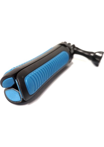 Gopro Için Katlanabilir Tripod Tutucu Sfie Monopod Sopa (Blue) (Yurt Dışından)