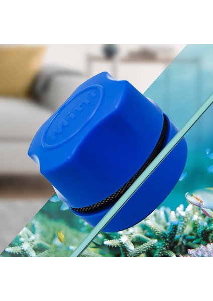 Siyah Stil Manyetik Akvaryum Balık Tankı Fırçası Temiz Cam Pencere Algi Temizleyici Temizleyici Süpürge (Yurt Dışından) modelleri