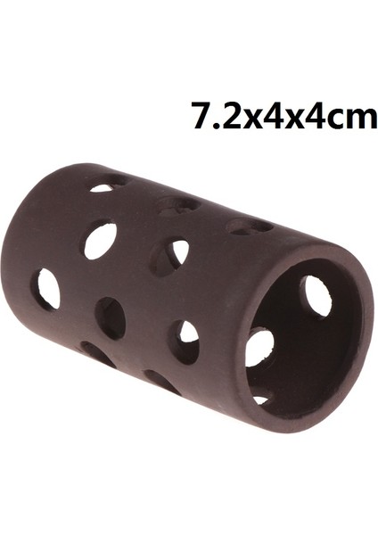 Ben Stil Seramik Karides Sığınak Evi Akvaryum Dekorasyonu Küçük Karides Yuva Yerleşim Tüpü Süslemesi (Yurt Dışından)