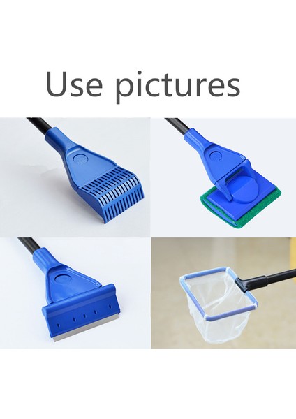 Shengsuokuan Tarzı 1 Ünite Akvaryum Tank Temizleme Seti Akvaryum Temizleyici Balık Ağı Kazıyıcı Sünger Temizleme Aracı Kiti Algi Balık Tankı (Yurt Dışından) fırsatları