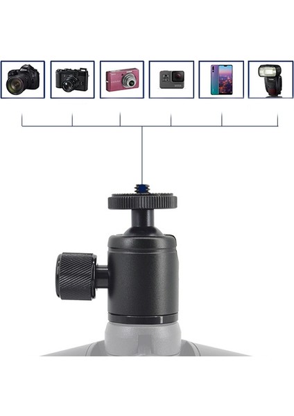 BH-902 Alüminyum Alaşımlı Sıcak Ayakkabı Tripod Ballheads (Yurt Dışından)
