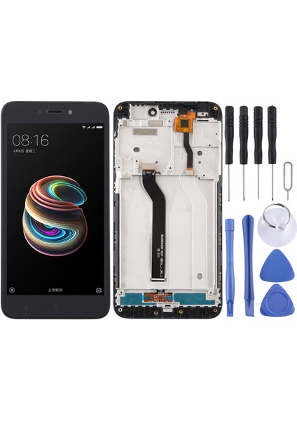 Tft LCD Ekran Xiaomi Redmi 5A Dijitalleştirici Tam Ekran - Siyah (Yurt Dışından)