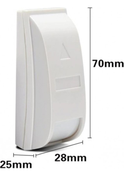 PA-461 Kızılötesi Dedektör Sensörü Alarmı (Yurt Dışından)