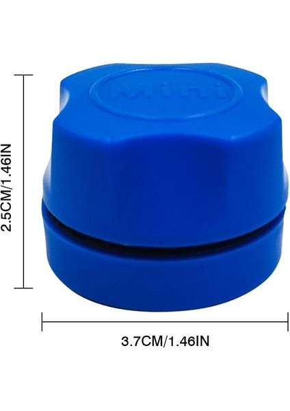 Mavi Stil Akvaryum Manyetik Fırça Cam Yüzen Yosun Kazıyıcı Eğri Cam Temizleyici Mıknatıs Araç Balık Tankı Cam Temizleme Mıknatıs Araç (Yurt Dışından)