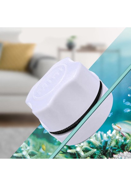 Mavi Stil Akvaryum Manyetik Fırça Cam Yüzen Yosun Kazıyıcı Eğri Cam Temizleyici Mıknatıs Araç Balık Tankı Cam Temizleme Mıknatıs Araç (Yurt Dışından) indirimleri