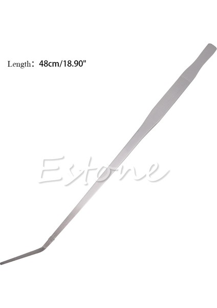 Dirsek Stili 38CM Akvaryum Canlı Tank Eğri Bitki Uzun Maşa Paslanmaz Çelik Cımbız cm P31D (Yurt Dışından) fiyatları