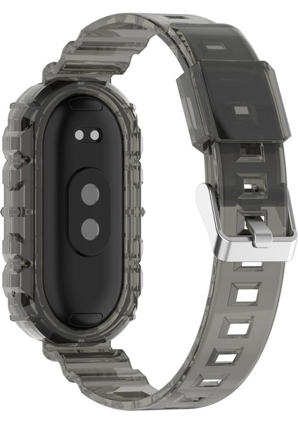 Xiaomi Mi Band 8 Için Şeffaf Silikon Kayış (Yurt Dışından) modelleri