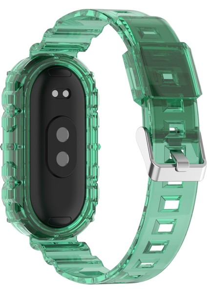 Xiaomi Mi Band 8 Için Şeffaf Silikon Kayış (Yurt Dışından) modelleri