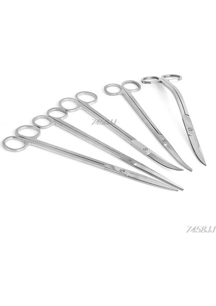 No.3 Tarzı Akvaryum Paslanmaz Çelik Bitki Kesme Keskin Düz & Kıvrık Yaylı Veya G03 Dro (Yurt Dışından) modelleri