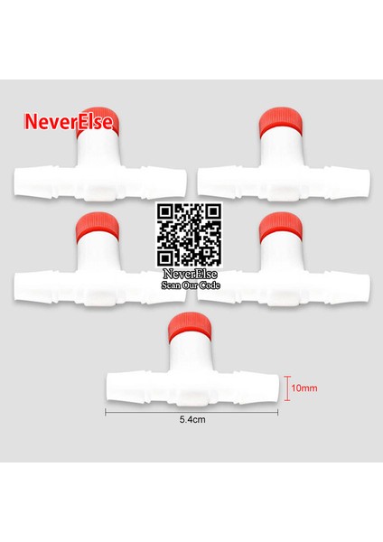 5 Adet Kırmızı Beyaz 10MM Tarzı 5 Adet Balık Tankı Hava Hacmi Kontrol Valfi Çapı Akvaryum Hava Regülatörü Akış Borusu Valfi Ayarlanabilir Oksijen Pompası (Yurt Dışından)