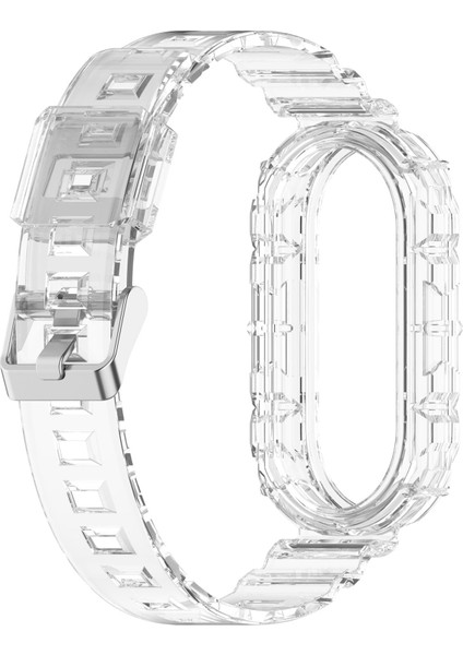 Xiaomi Mi Band 8 Için Şeffaf Silikon Kayış (Yurt Dışından) modelleri