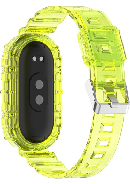 Xiaomi Mi Band 8 Için Şeffaf Silikon Kayış (Yurt Dışından) modelleri