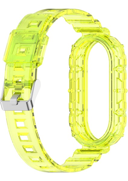 Xiaomi Mi Band 8 Için Şeffaf Silikon Kayış (Yurt Dışından) fırsatları
