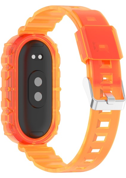 Xiaomi Mi Band 8 Için Şeffaf Silikon Kayış (Yurt Dışından) modelleri