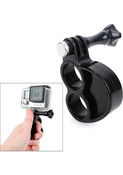 HR273 Gen2 Parmakları Gopro Için Başparmak Vida ile Kavruyor (Siyah) (Yurt Dışından)