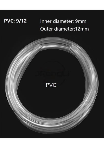Pvc 9 12MM Tarzı 5m Akvaryum Su Değiştirme Borusu Filtre Kova Giriş ve Çıkış Su Hortumu Şeffaf Yeşil Silikon Su Borusu Balık Tankı (Yurt Dışından)
