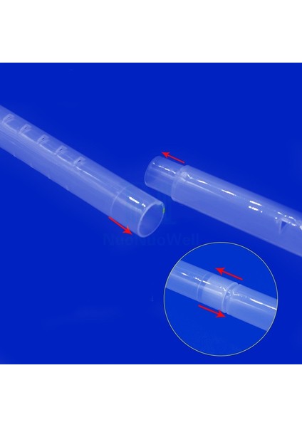 OD25 Id 20MM Çıkış Stili Nuonuo 2 Adet Paket Kendin Yap 20MM Şeffaf Rae Akvaryum Filtre Tankı Dışarıya Doğru Püskürtme Yağmur Barı Harici (Yurt Dışından)