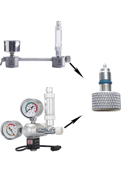 D01-001 Stili Zrdr Karbon Dioksit Regülatörü Karbon Dioksit Jeneratörü Dıy Sistem Kontrol Valfi Aksesuarları, Co2 Çıkış Akışını Ayarlayın (Yurt Dışından) fırsatları