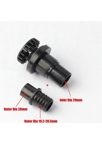 Düz Stil Balık Tankı Akvaryum Güçlü Drenaj Bağlantı Parçası Yeni Tip Akvaryum Atık Boru Bağlantı Elemanları Nuonuowell Havuz Su Tankı (Yurt Dışından)